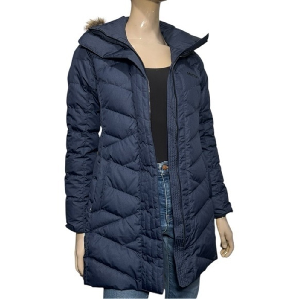 Marmot Women’s Size S Navy Blue Strollbridge 700 Fill Down Jacket